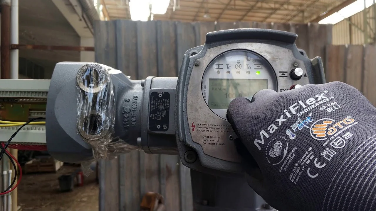 AUMA control configuration